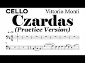 Download Lagu Czardas Cello Sheet Music Backing Track Play Along Partitura
