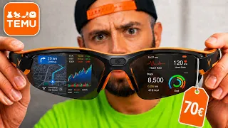 Ho PROVATO gli OCCHIALI SPIA di TEMU da 70€ meglio dei META? 😳 UNBOXING
