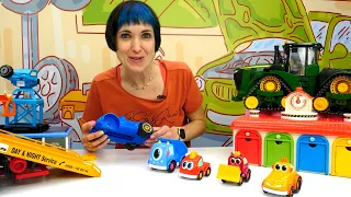 Мокас Капуки Шоу 🚚 Мокас строят заправку 🚕 Развивающие мультфильмы 🚗