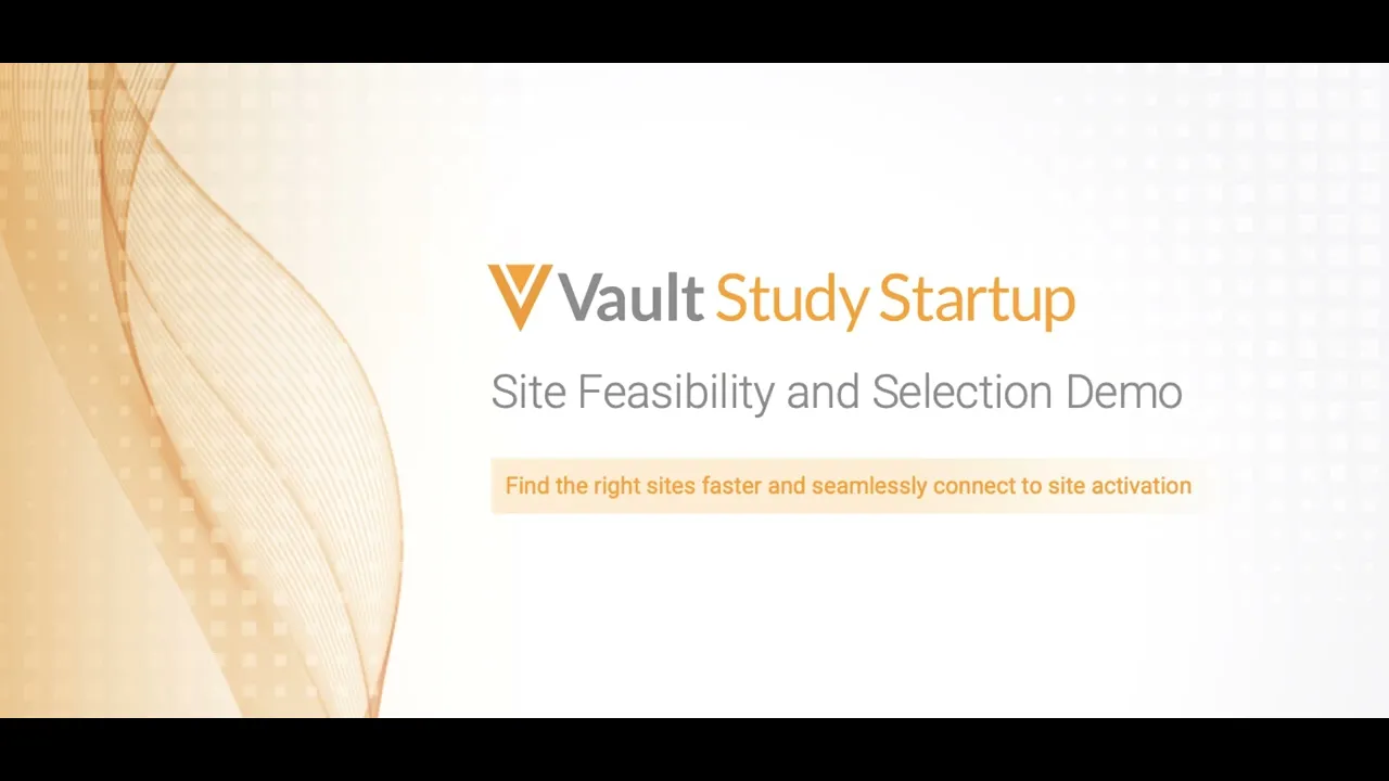 Vault Study Startup Feasibility Surveys