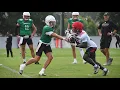 Louisville Fall Camp RB Isaac Brown reps increase the QBs are running