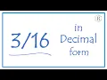 as a Decimal