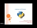 3 Python Programming for Beginners--Strings By Bharathi Patnala