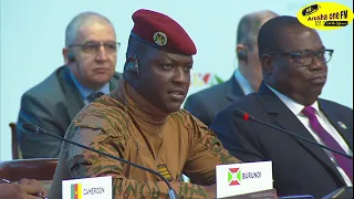 kwa kiswahili hotuba ya ibrahim traore mbele ya rais vladimir putin