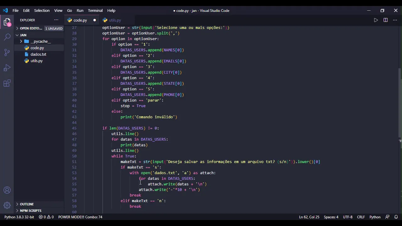 BOOT CAMP PYTHON DEVAPRENDER - JANEIRO