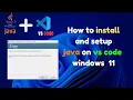 2025 How to install java on windows and run on visual studio code setup java in vs code