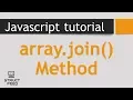 Join Mehod in Javascript Arrays