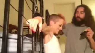 forced haircut and headshave girl