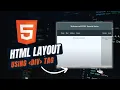 HTML Tutorial - HTML Layout using div element and class attribute