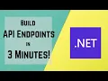 How to Create API Endpoint in 3 Minutes
