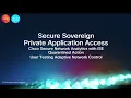 Secure Sovereign Private APP Access Cisco SNA with ISE ANC - Investigate-Quarantine Manual Action
