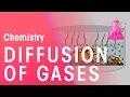 Diffusion Of Gases Properties of Matter Chemistry FuseSchool