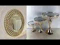 Cake Stand Making At Home Mirror Decor Ideas With Pearls ZardosiTutorial