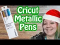 A Look at the Metallic Pens for the Cricut Joy Cricutmas Day 11
