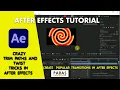 Crazy Trim Paths and Twist Tricks in After Effects Create Popular Transitions in After Effects