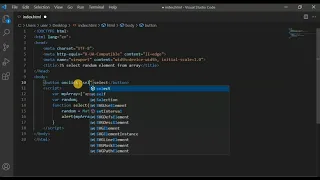 How to select random element from array JS
