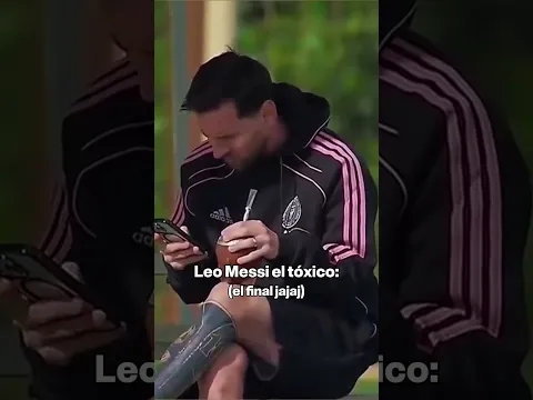 ¿A quien le esta escribiendo Messi? 😯🤔 #shorts #parodia