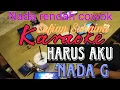 Download Lagu Karaoke || Sufian Suhaimi - Harus Aku Nada Rendah Cowok (Nada Pria G)