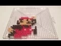 Super Mario perler bead time lapse