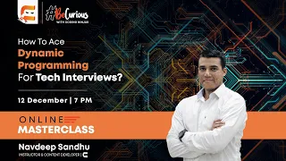 Master Class on Dynamic Programming