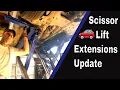 Harbor Freight Scissor Lift Extensions Update