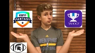 How to use ESPN Fantasy and Yahoo Fantasy