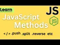 Mastering Essential JavaScript Array Methods in 2025 push pop join split More