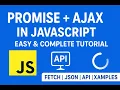 Lecture 28 AJAX Promises in JavaScript API Call JSON Fetch then catch