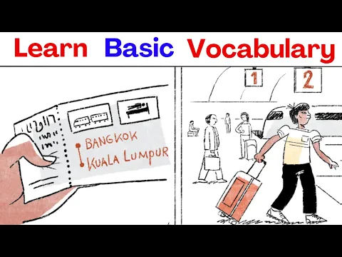 English For Beginners - Taking The Train! (Comprehensible Input) A2