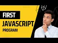 Run Your First JavaScript Program in VS Code - Hello World
