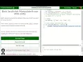 Basic JavaScript Manipulate Arrays With shift free code camp Dani