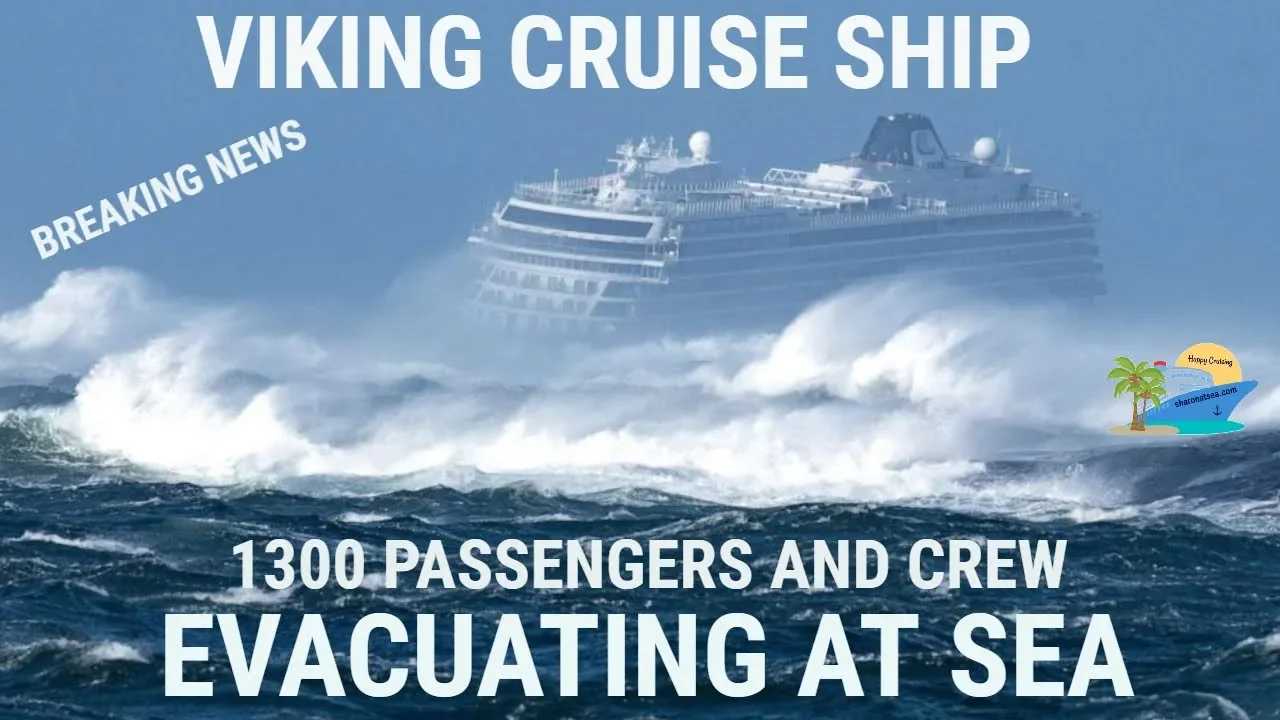 VIKING SKY CRUISE SHIP EVACUATING AT SEA