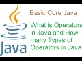 4 Operators in Java