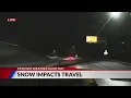 Traveling snowy roads near Lookout Mountain in the Pinpoint Weather Beast