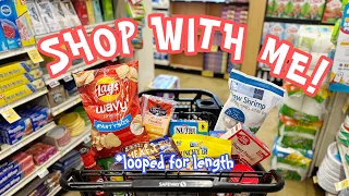 NEW Shop with me at Safeway NO TALKING ASMR looped for length