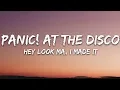 Lagu Panic! At The Disco - Hey Look Ma, I Made It (Lyrics)