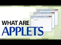 What are Applets Web Based Applets Examples of Web Based Applets Applet Vs Subroutine