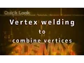 3ds Max tutorial Vertex Welding