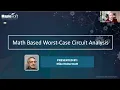 Performing Fast and Efficient Worst-Case Circuit Analysis for Electronics Hardware Using Maple