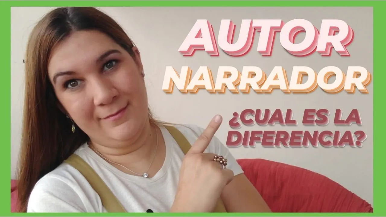 📜DIFERENCIA entre AUTOR y NARRADOR📜 EXPLICACIÓN RÁPIDA y FÁCIL