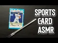 SPORTS CARD RESTORATION ASMR SOUNDS ASMR - Nolan Ryan League Leaders 1990 Fleer