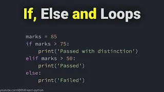 Control Flow in the Python Programing Language