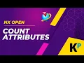 Get Attributes Count in a Part NX Open Parametric Krish