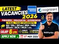 American Express Cognizant GE Aerospace Hiring Now Top Fresher Jobs 2026 Apply Now