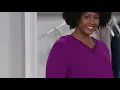 Cuddl Duds Ultra Soft Comfort Hooded Tunic with Rib Detail on QVC