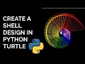 Python turtle tutorials Create a SHELL design in Python Python Programming CODE PROBLEM