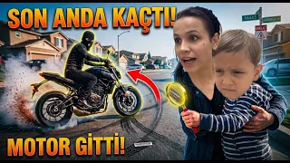 EVİMİZE HIRSIZ GELDİ !! HASAN'IN MOTORU ÇALINDI !! KAMERALARDAN TAKİP ETTİK