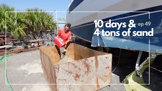 10 DAYS & 4 TONS OF SAND//We Almost Broke Sydney-Episode 49