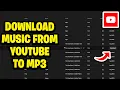Download Lagu How To Download Music From YouTube To MP3 - 2026