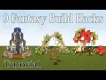 Minecraft Fantasy Decor How to Decorate a Fantasy Cottagecore Build